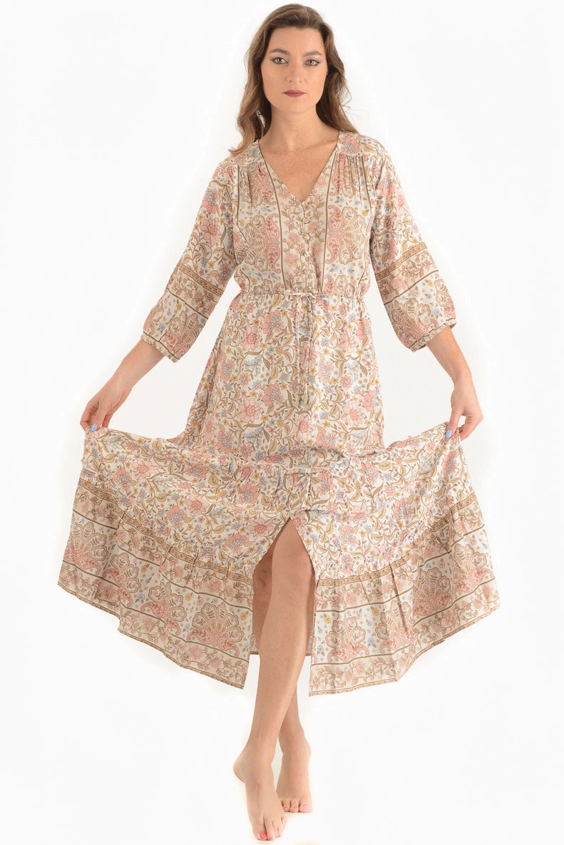 Carrie Dress / Oatmeal Formal Outfit