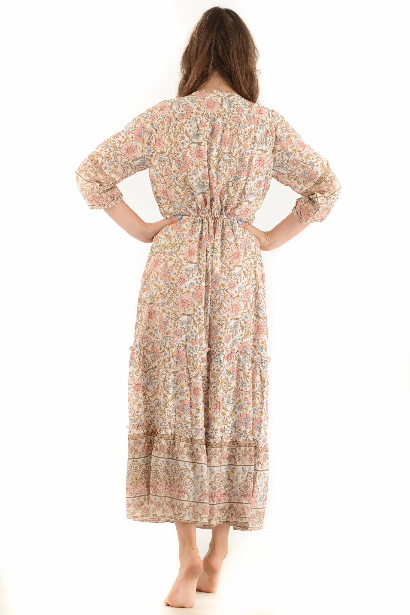 Summer Ease Carrie Dress / Oatmeal