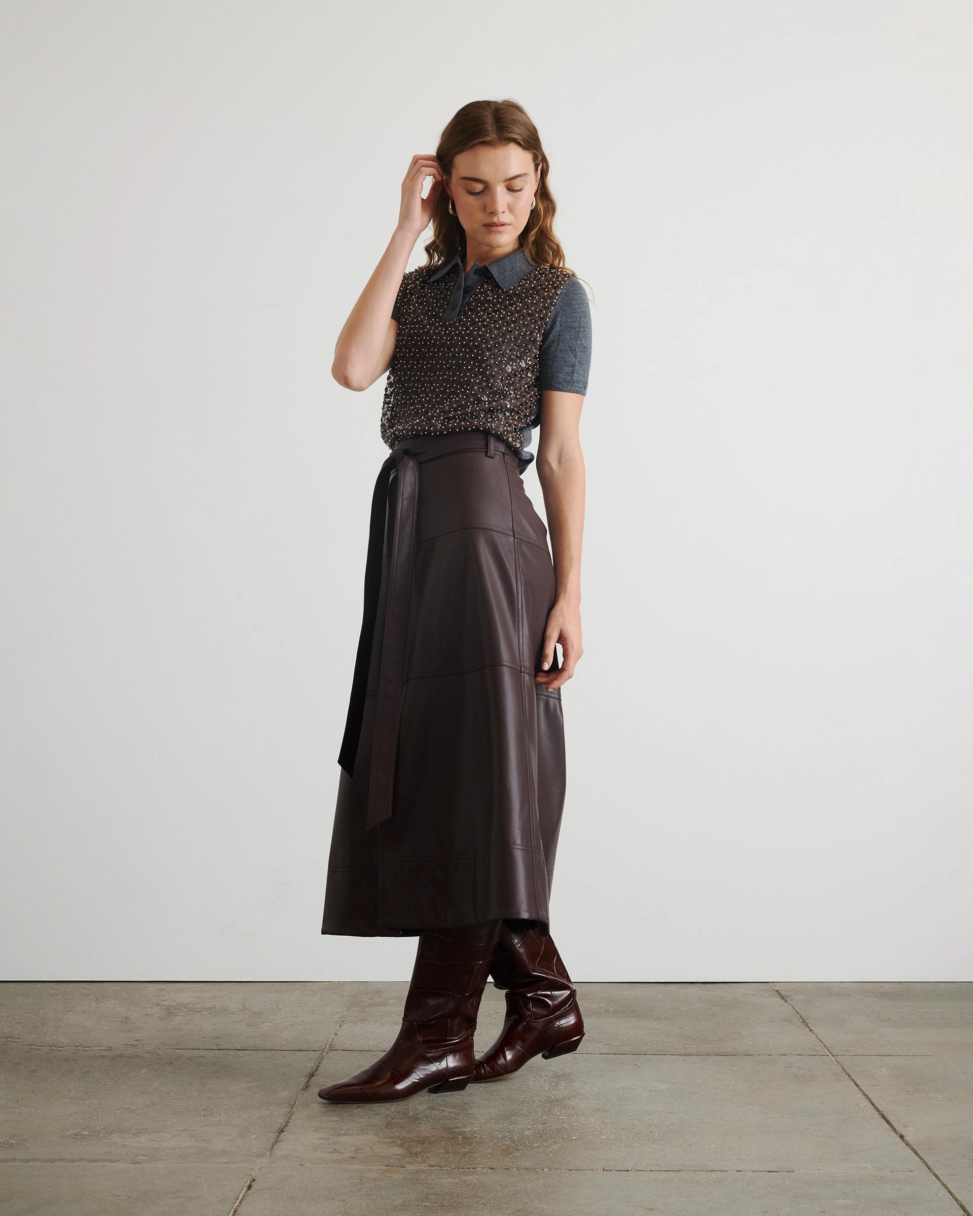 Basic Stretch Hudley Skirt