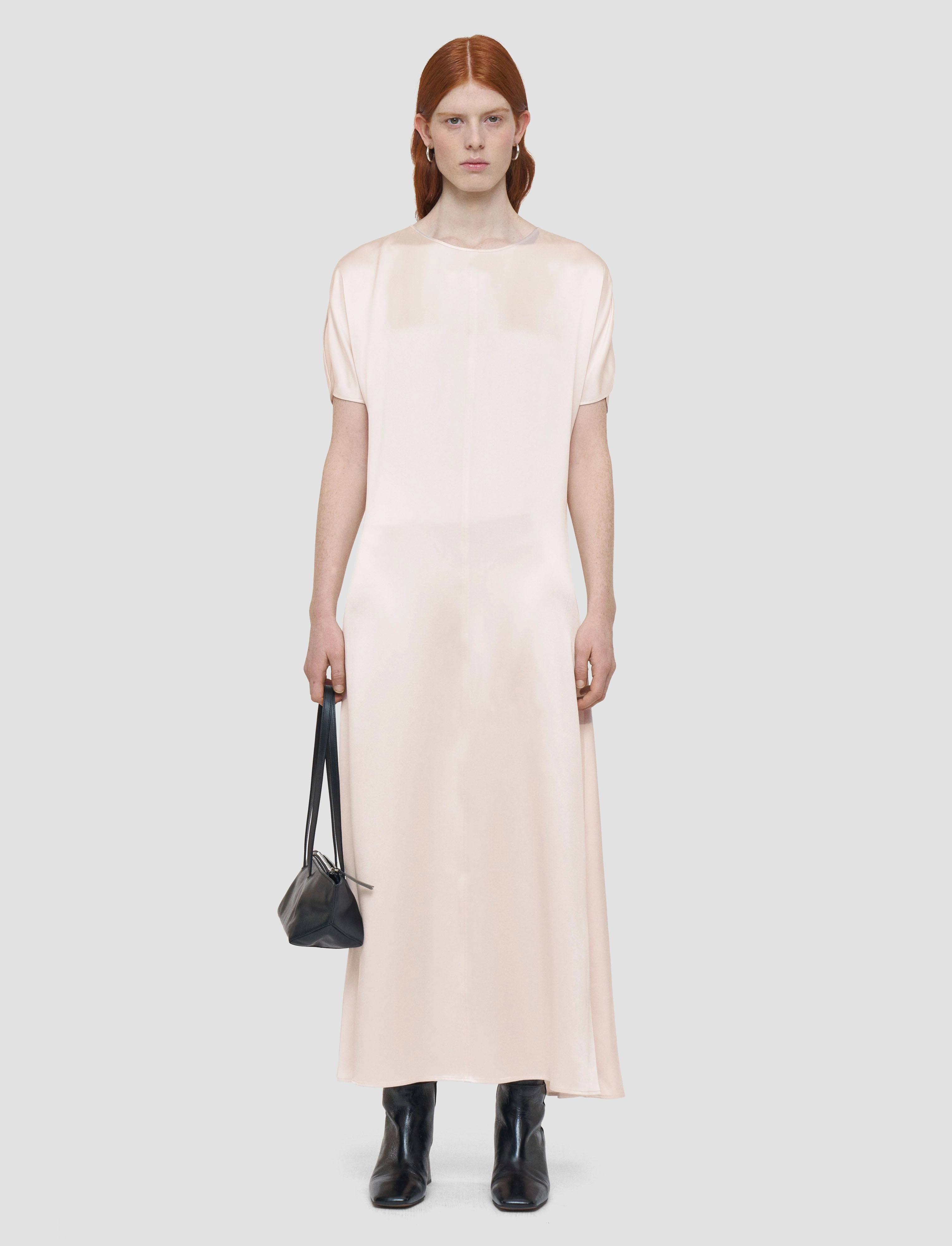 Daviel Silk Satin Dress Luxe Mood