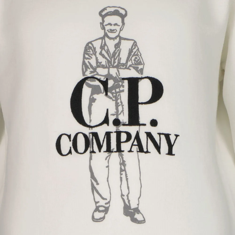 C.P. Junior Embroidered Logo Sweatshirt