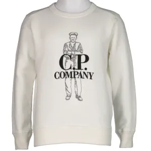 C.P. Junior Embroidered Logo Sweatshirt