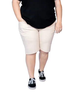 Cream Chino Shorts