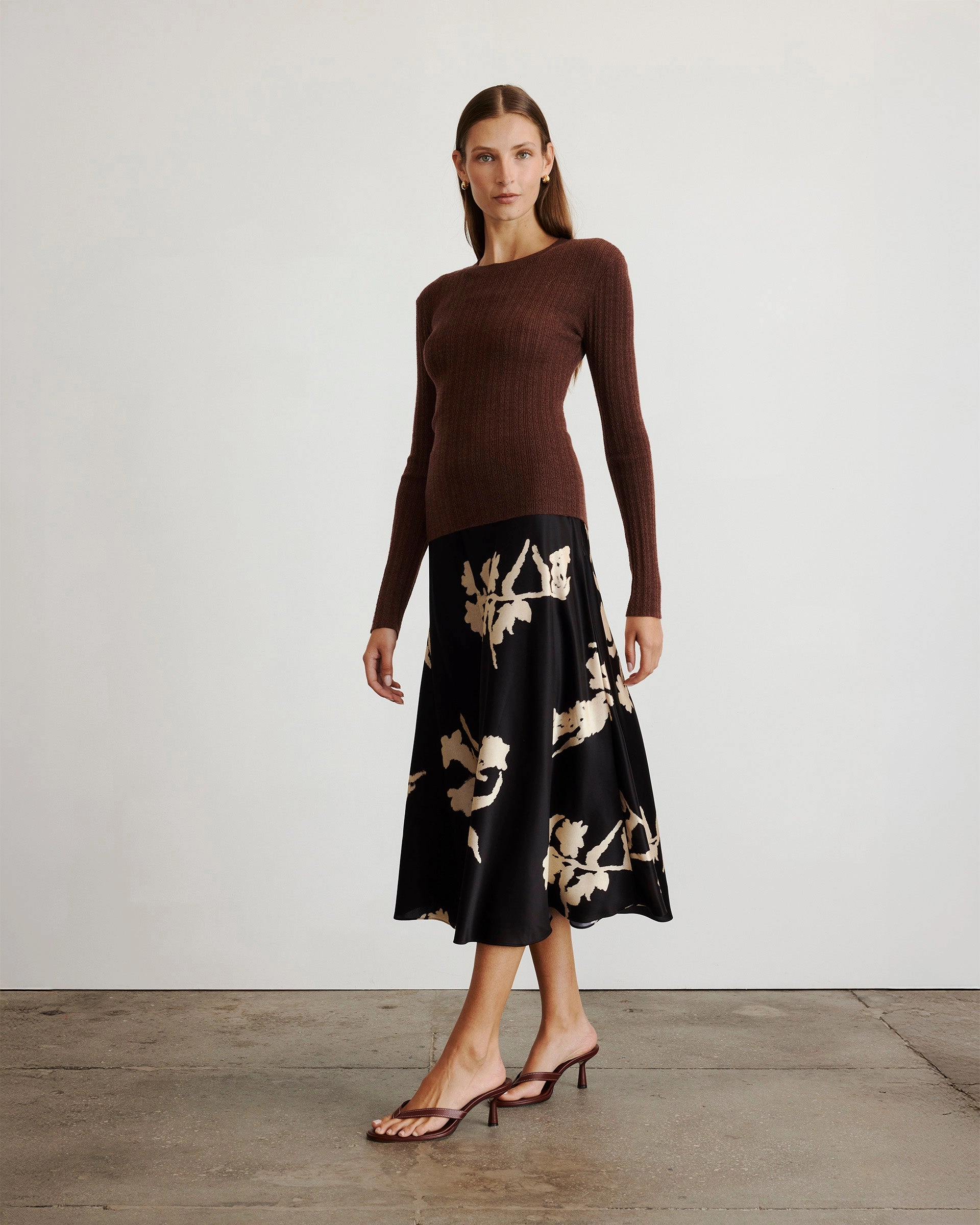 GarmentWashed Softness Breathable mesh Crew Neck Kayden Knit
