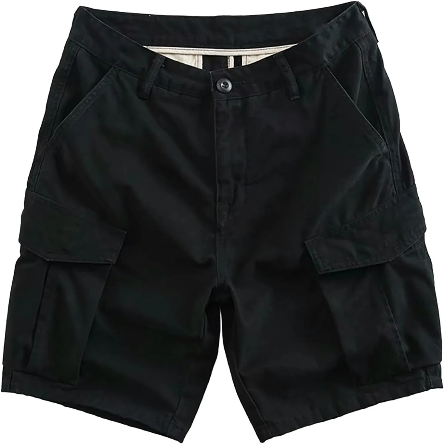 CRNTCEM Mens Outdoor Hiking Cargo Shorts Quick-Dry Outdoor Athletic Travel Fishing Golf Tactical Shorts with Multipocket
