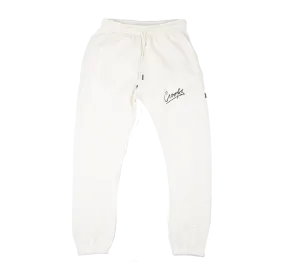 CROOKS & CASTLES LOGO SWEATPANT JOGGERS NATURAL - 2AD6003