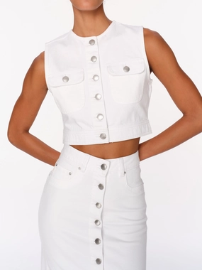 CROPPED VEST PaddedInsulation