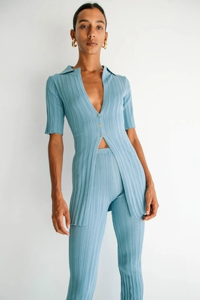 DAISY CARDIGAN HeatPressedLogos Low Profile Seaming