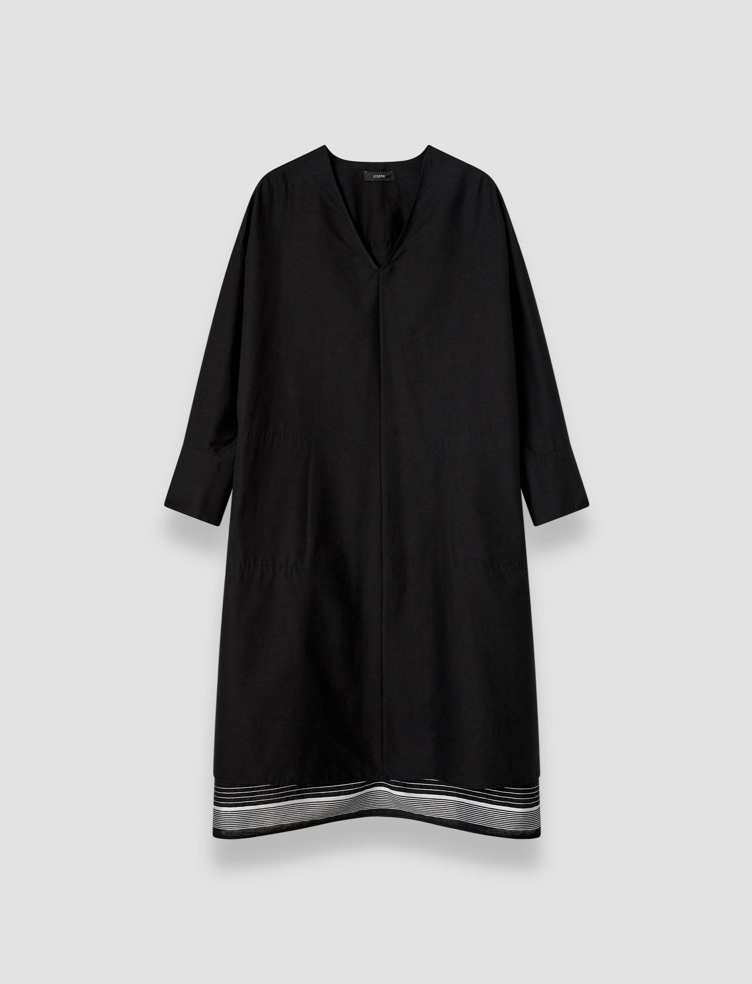 Cozy Layers Elastic-Waist Dalamo Cotton Blend Dress