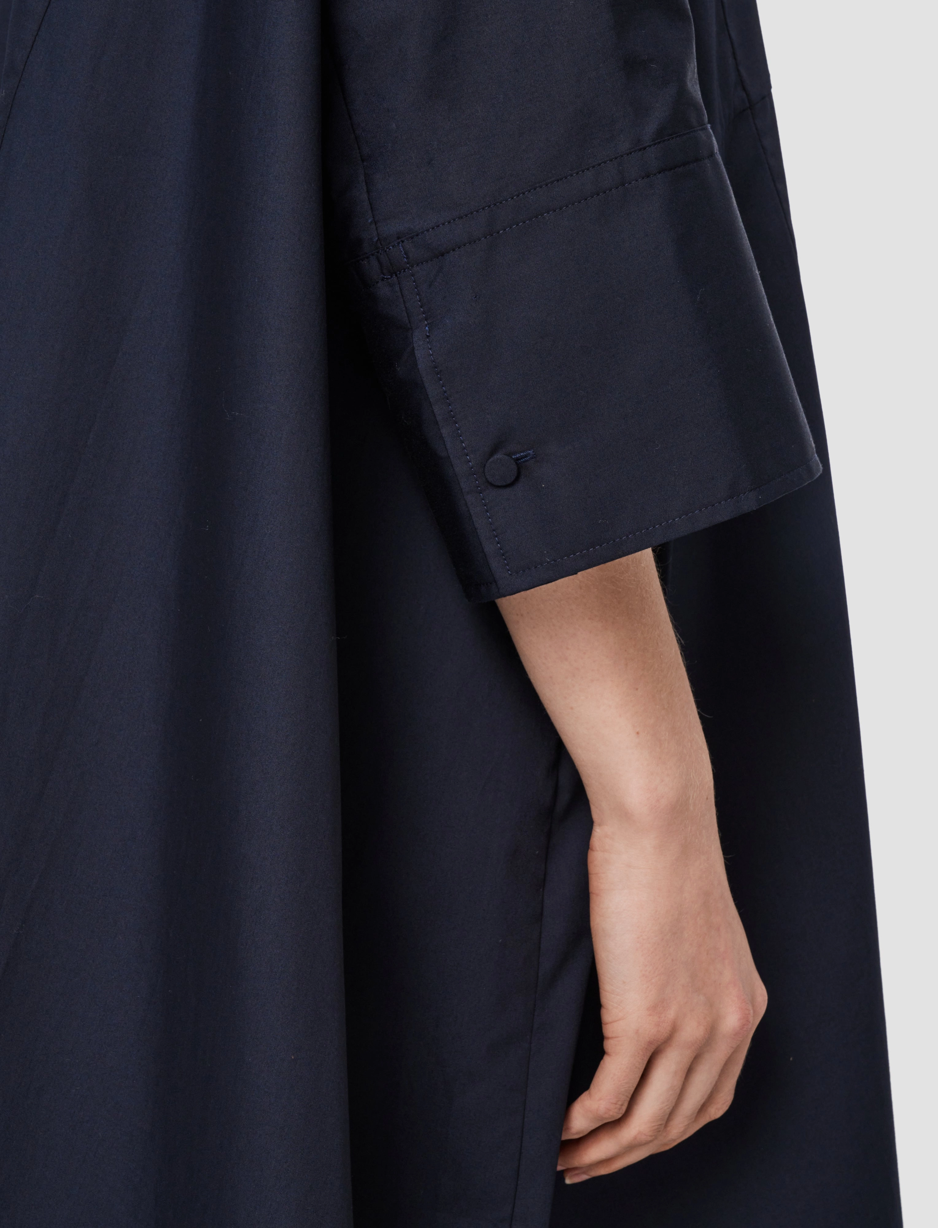 Heart Tone Soft Appearance Dania Poplin Cotton Dress