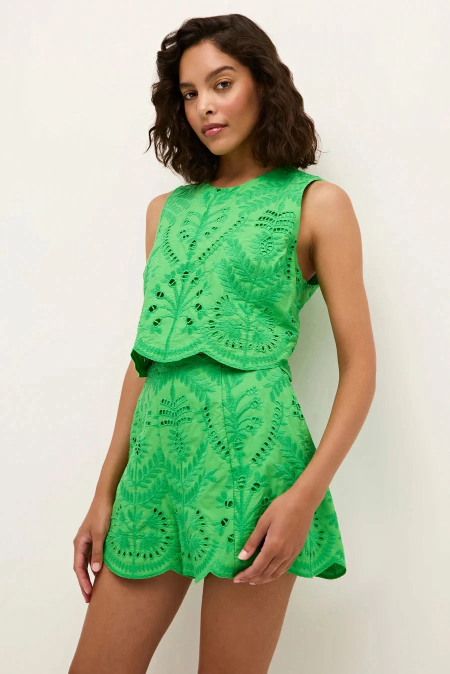 Davis Top Emerald Recycled Polyester