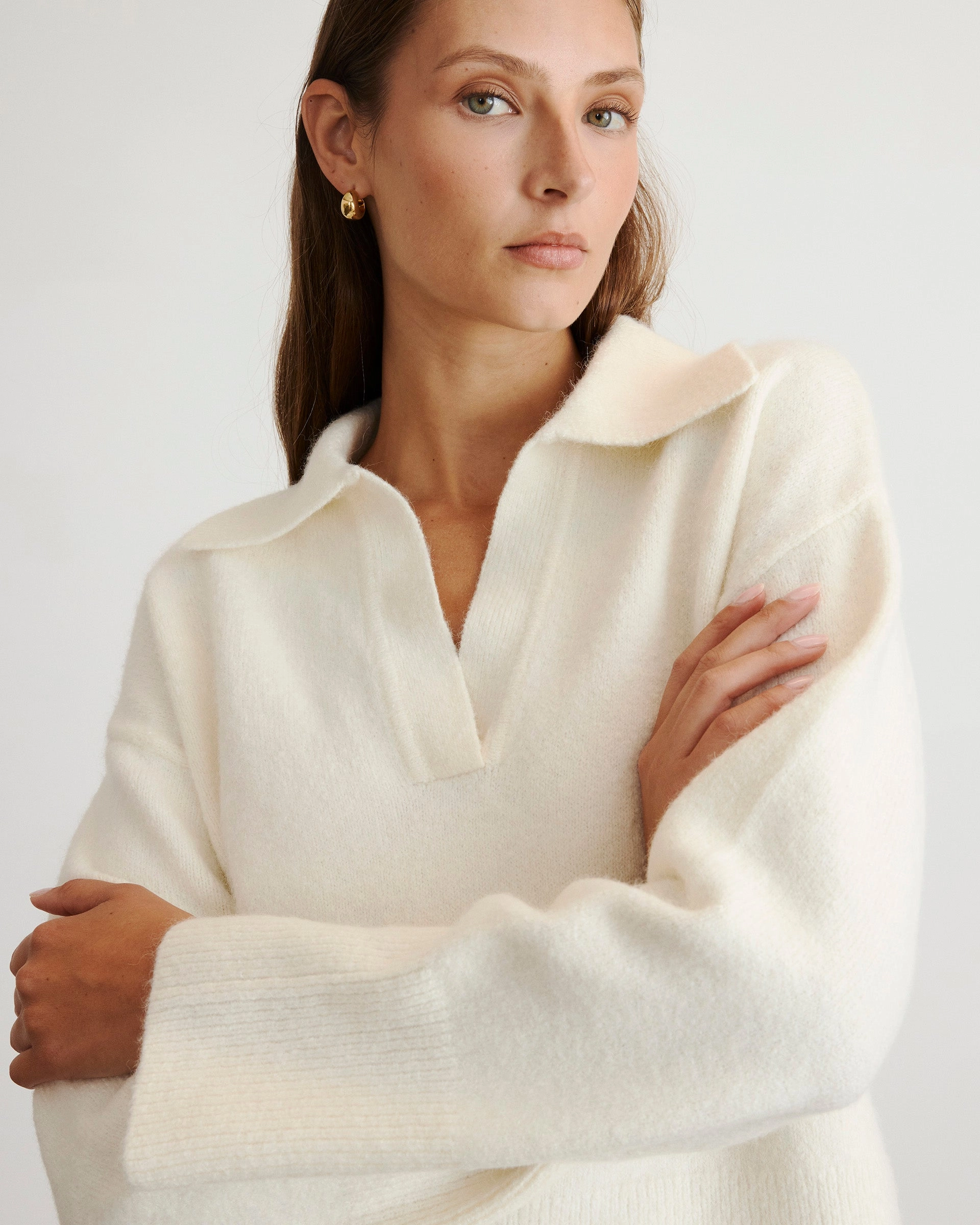 Hidden Storage Pocket NonScratchSurface Dawson Sweater