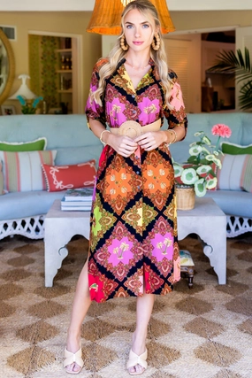 Day Break Dress / Terra Cotta Sol Work Flex