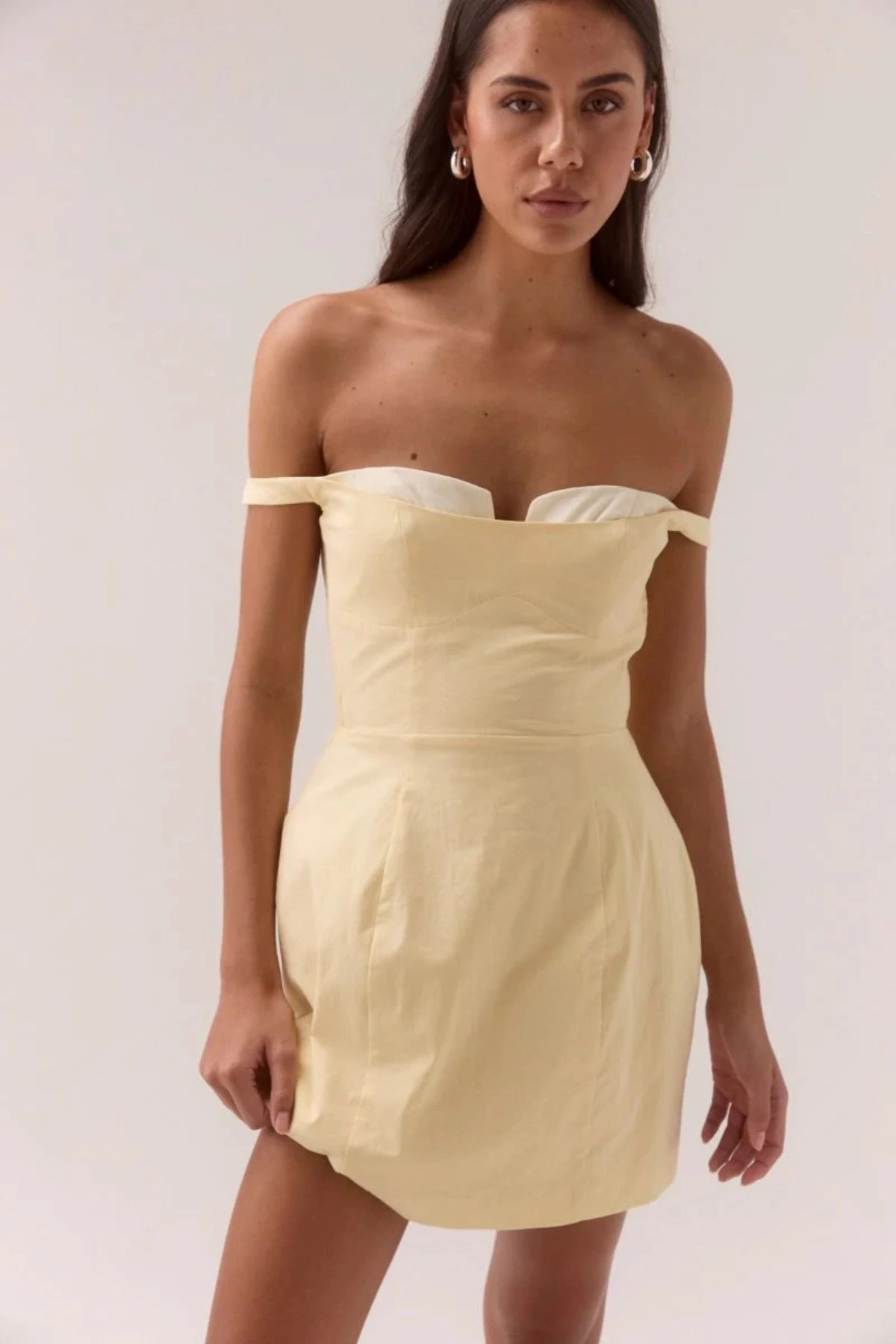Lure Mini Dress Lemonade Easy Going Comfortable fit