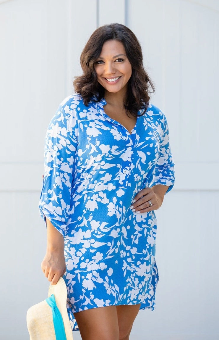 Day Tripper Dress / Cornflower Blue Warranty-Included