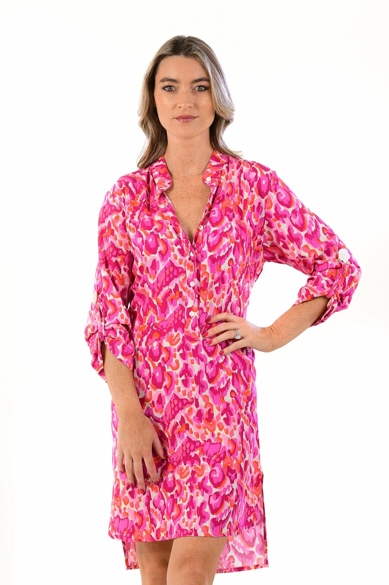Day Tripper Dress / Magenta FlexibleClosure Soft and Relaxed