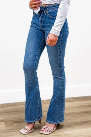 Dear John: Jaxton High Rise Boot Cut Jeans - Lovelle