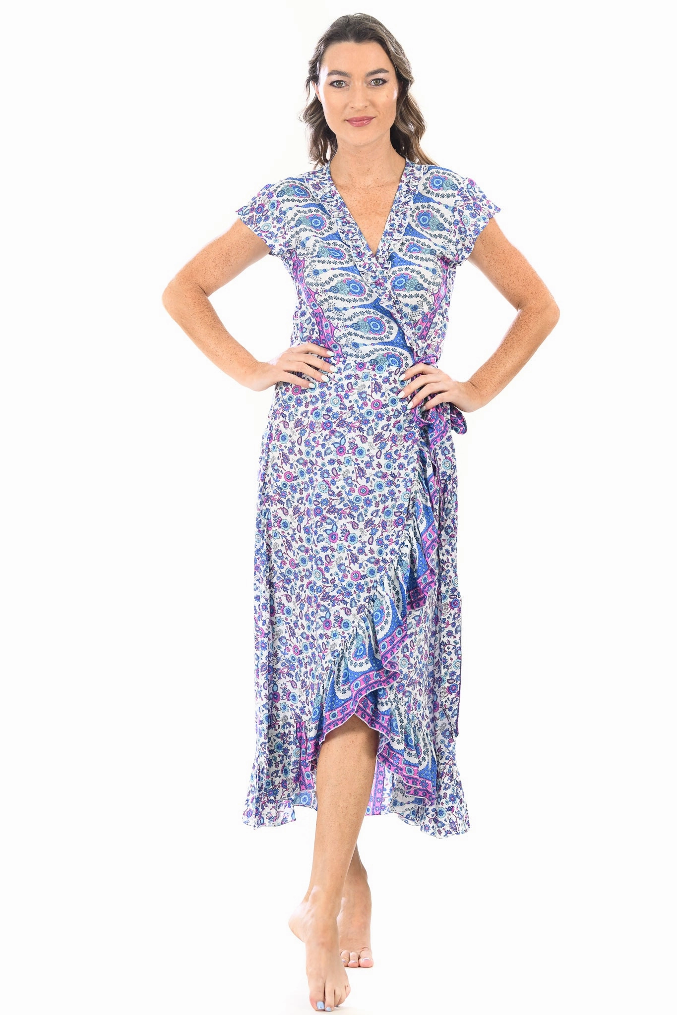 Voyager Dress / Lavender Polished Form Light Blend