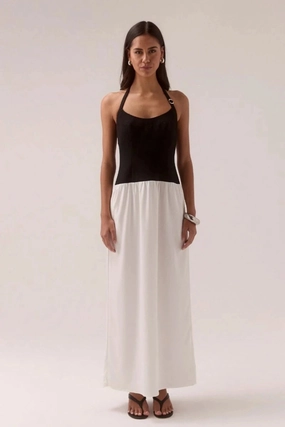 Demi Dress Black/Chalk Day To Night