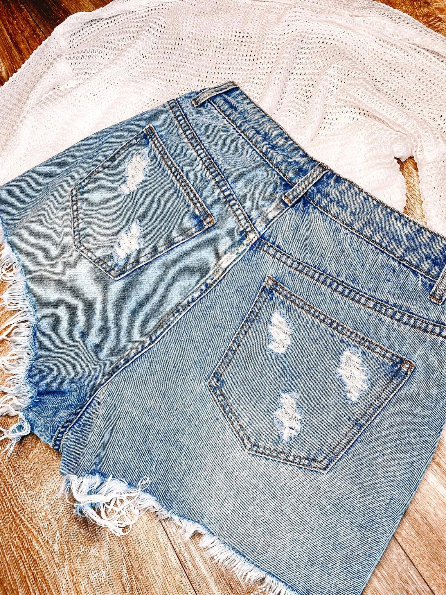 Denim & Diamonds Shorts