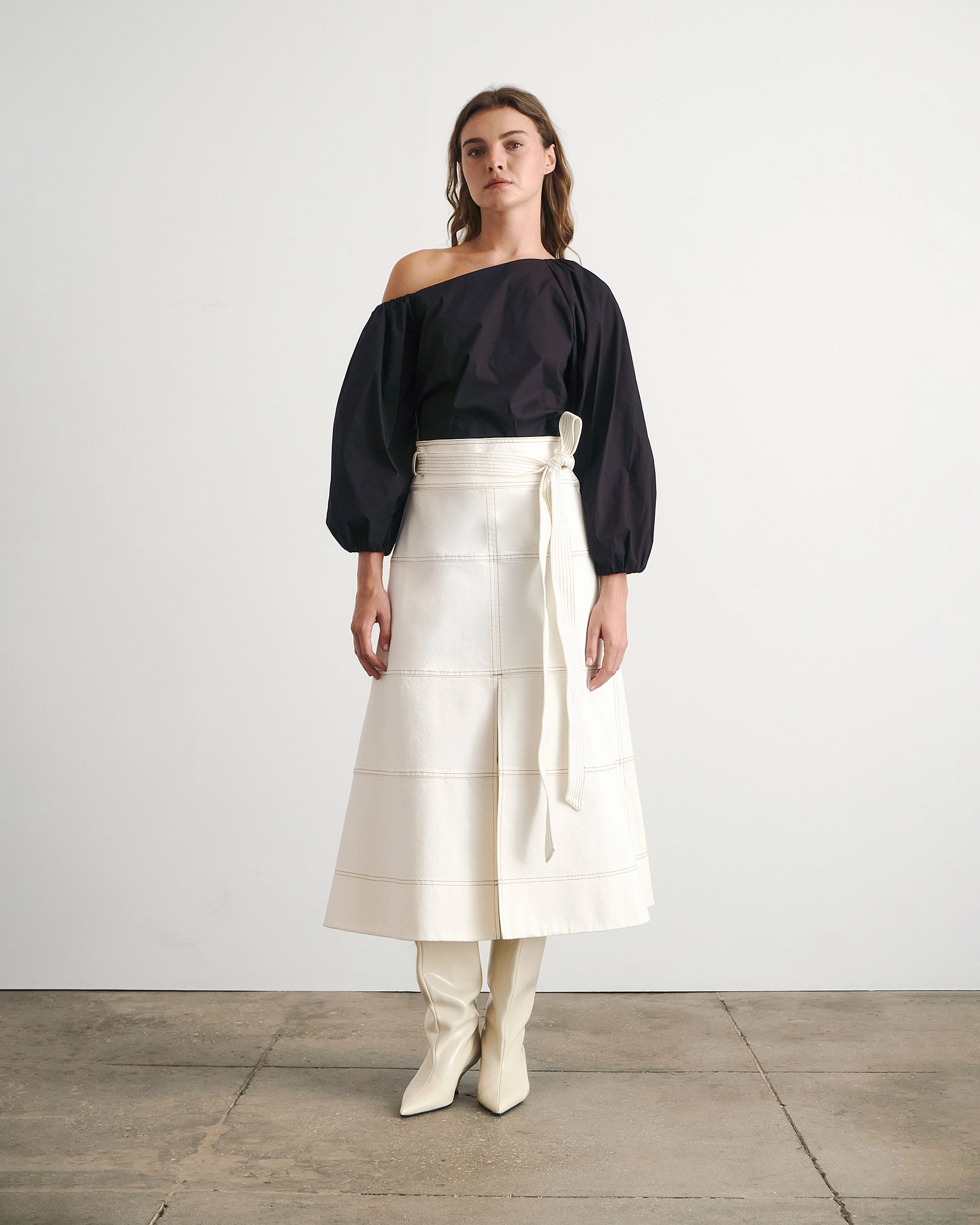 Denim Hudson Skirt Softened Hem Sport Friendly