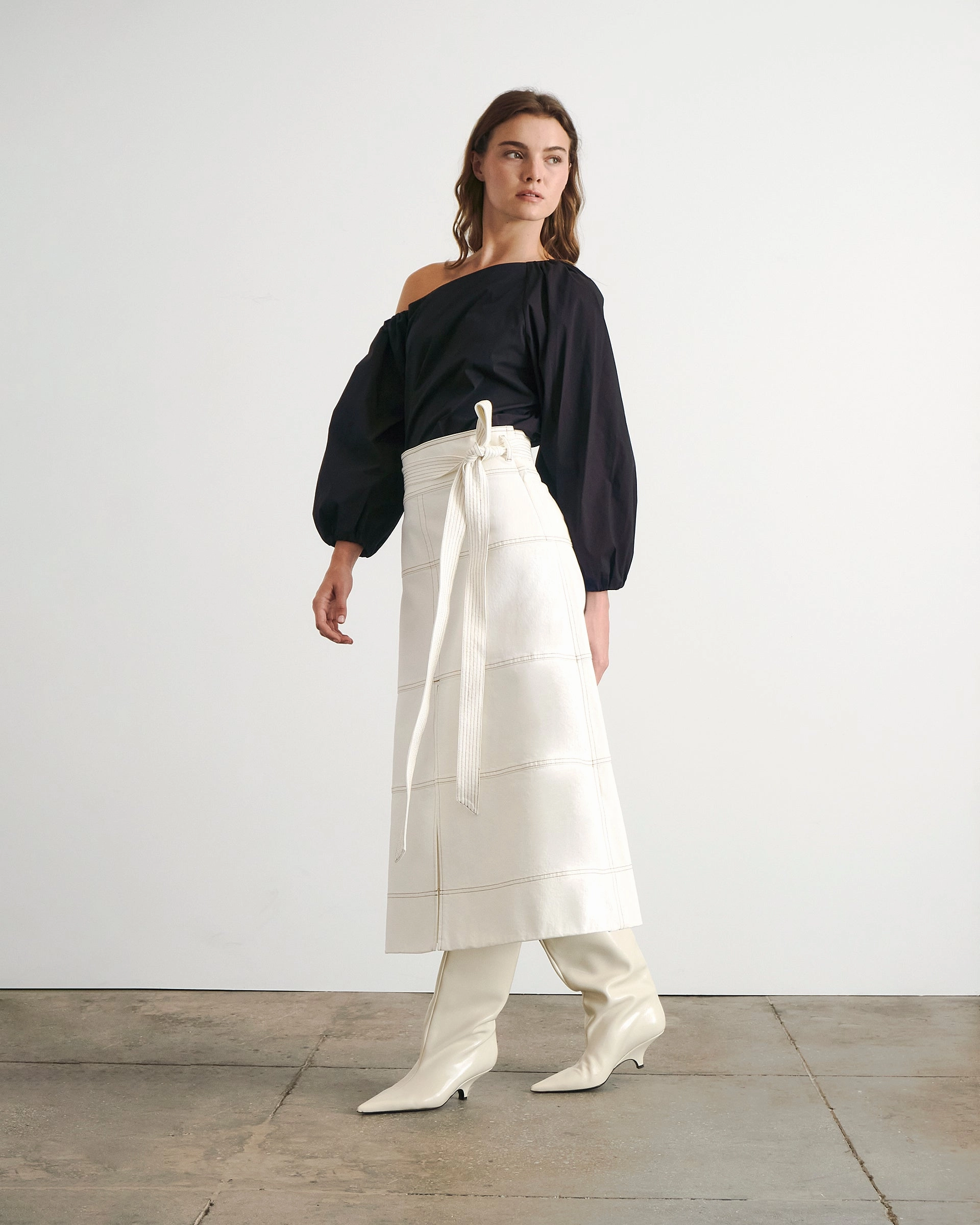 Non Irritating Athletic Flex Wear Denim Hudson Skirt