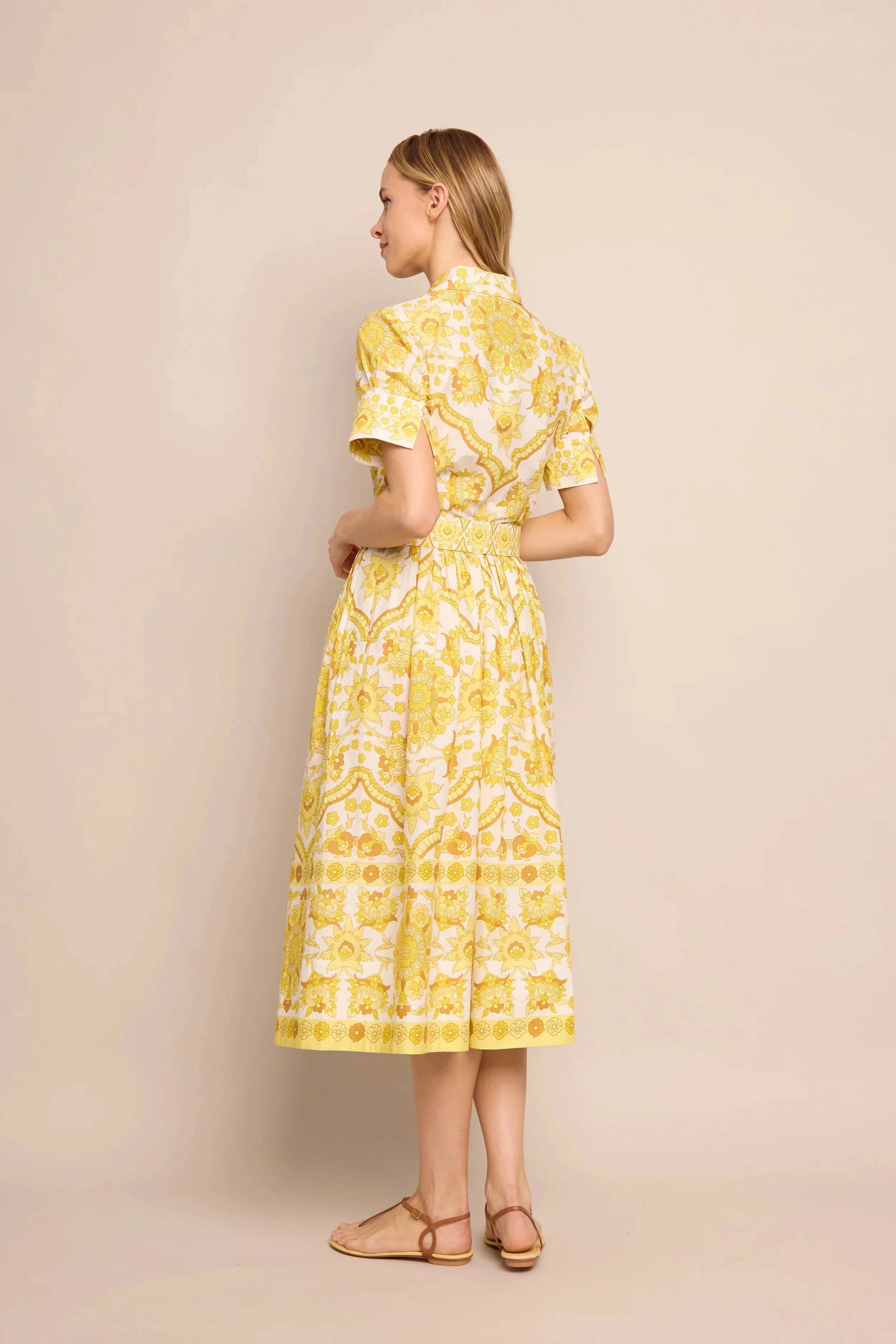 Malena Dress Mystic Yellow Low Key