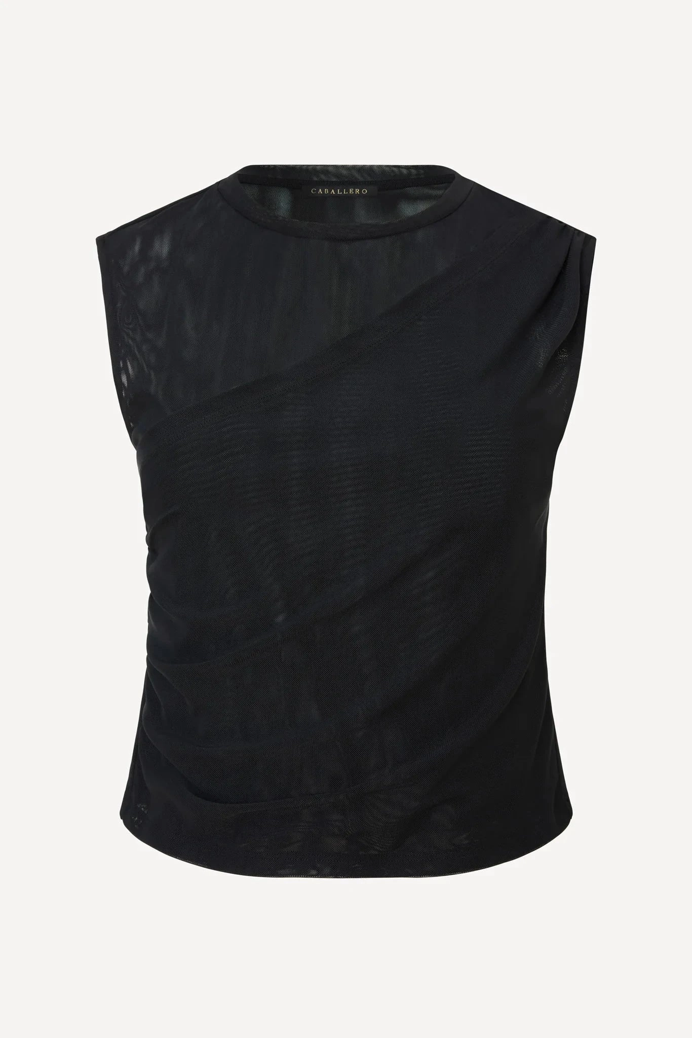 Devi Top Black Reflective Safety Accents Anti Pill Finish