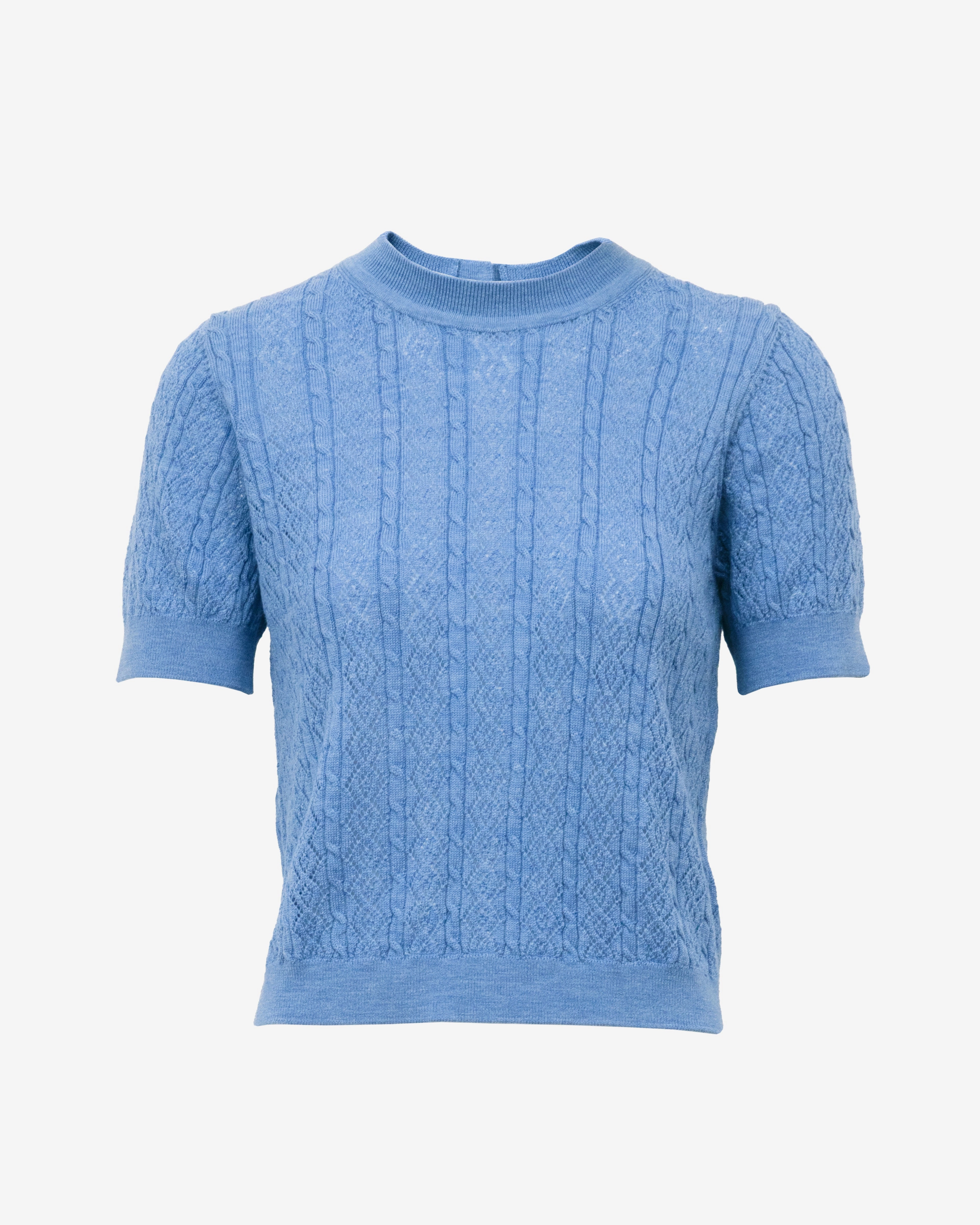 LowMaintenanceMaterial Layered Hem Detailing Diane Knit Top