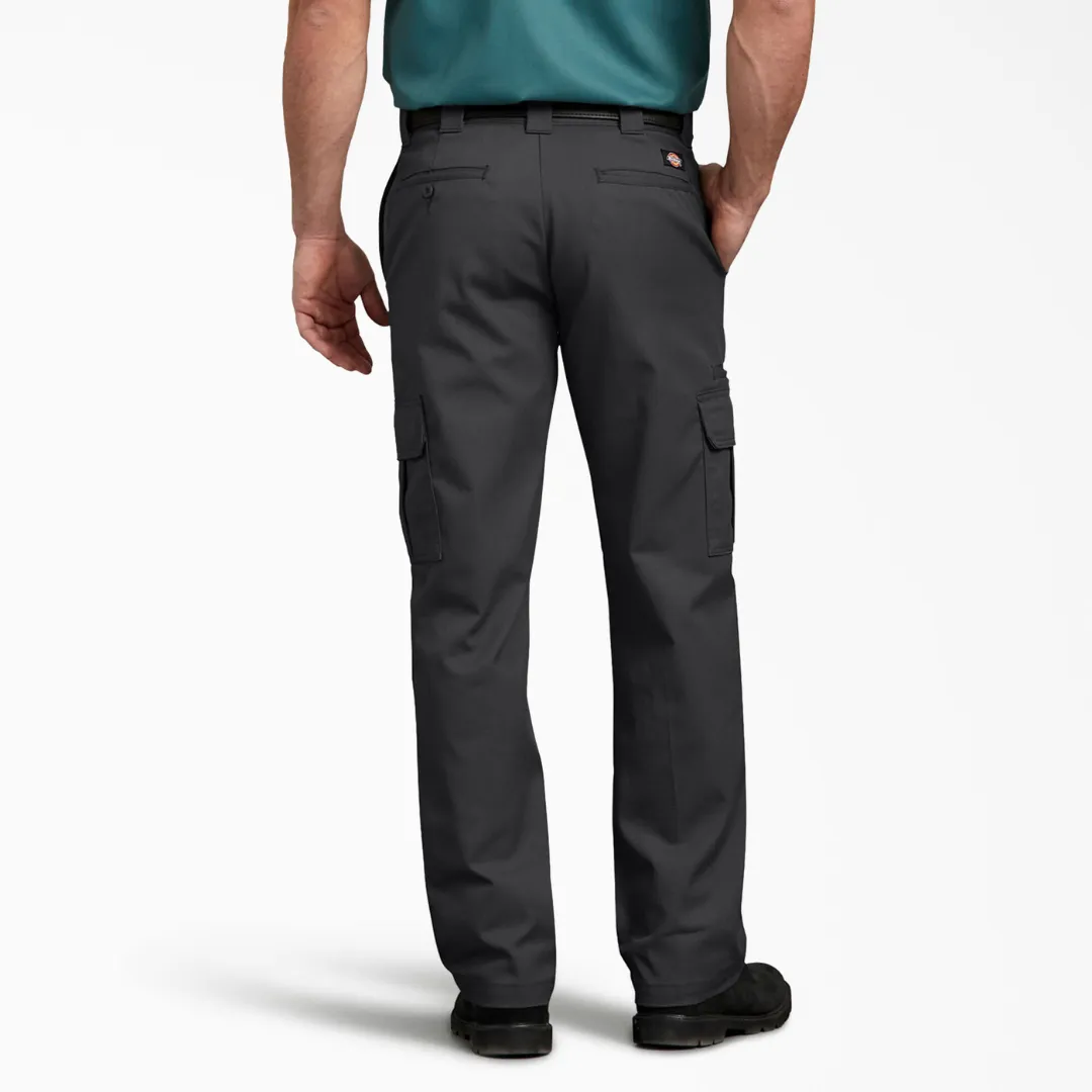 Dickies Cargo FLEX Regular Fit Straight Leg Pants (Black)