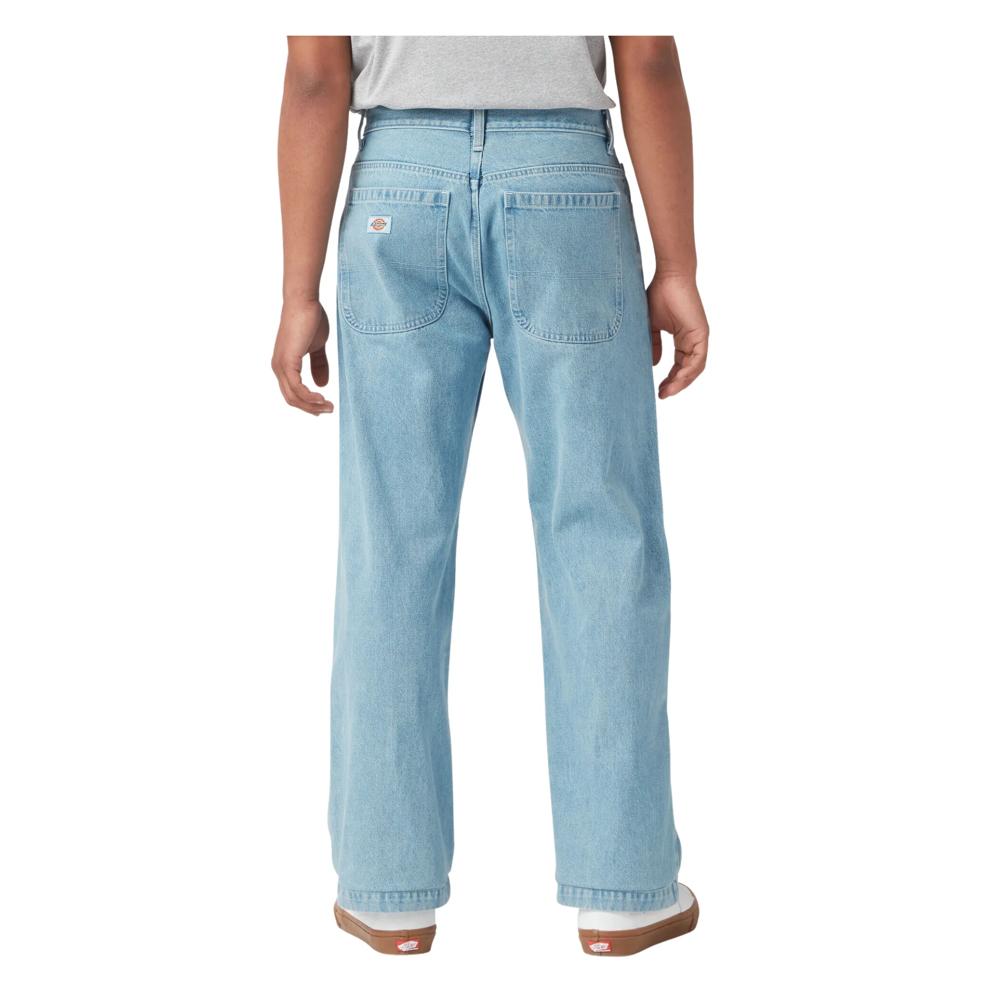 Dickies Mens Loose Fit Double Knee Jeans