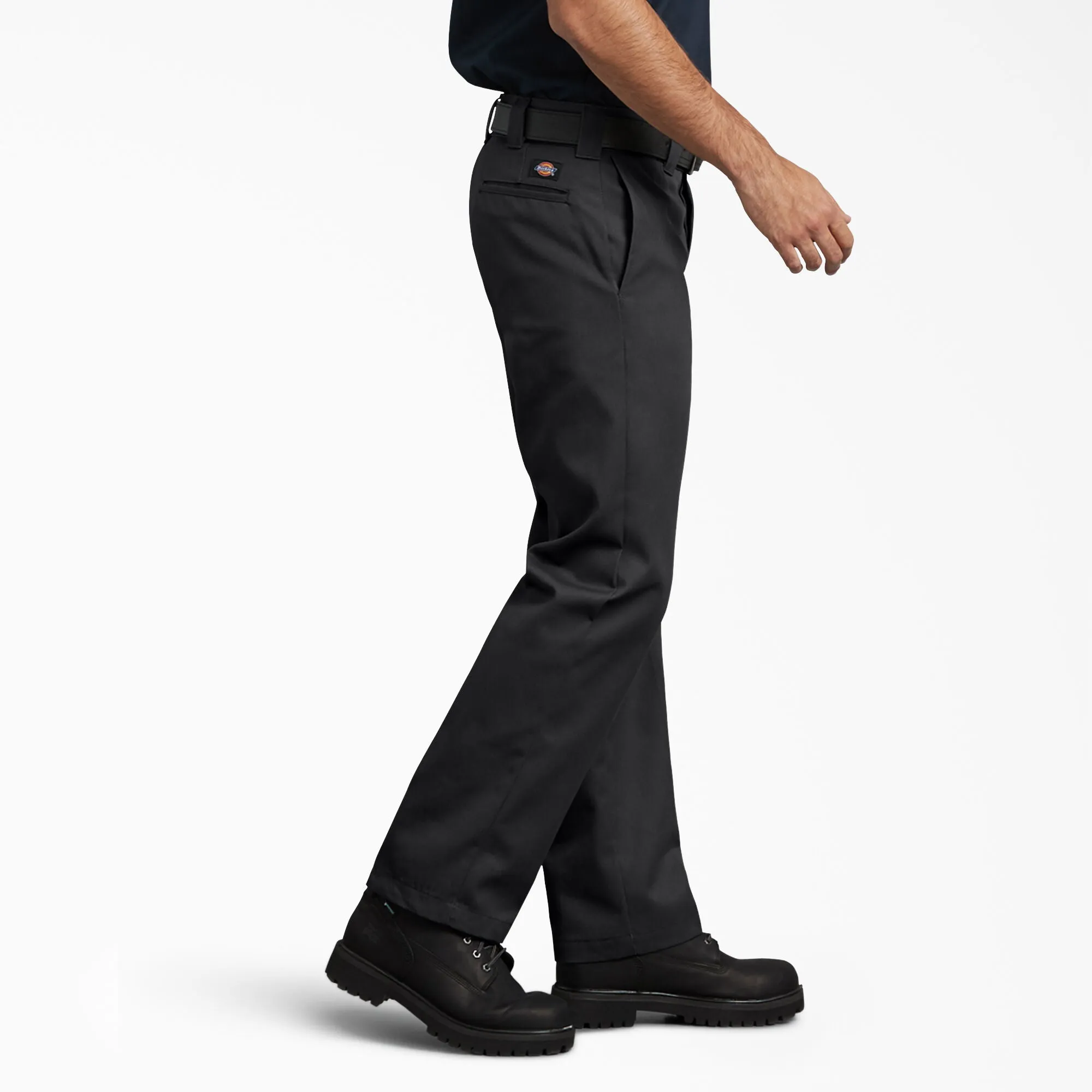 Dickies Men's Slim Fit Straight Leg Work Pants Black WP873BK