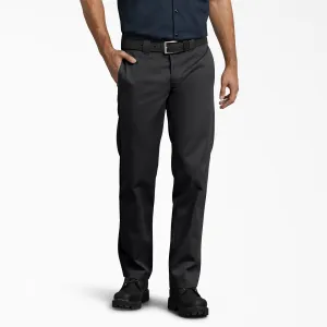 Dickies Men's Slim Fit Straight Leg Work Pants Black WP873BK