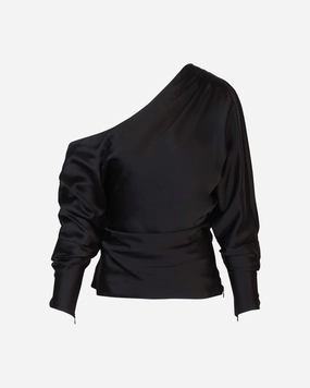 Dinah Top MultiLayer Stitching Double Stitched Hem