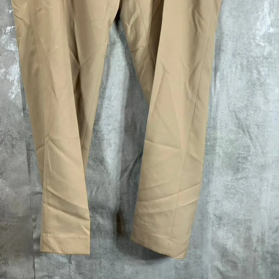 DOCKERS Men's Khaki Slim-Fit Performance Stretch Flat Front Dress Pants SZ 40X30