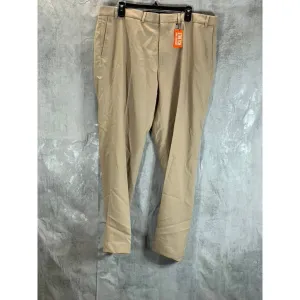 DOCKERS Men's Khaki Slim-Fit Performance Stretch Flat Front Dress Pants SZ 40X30