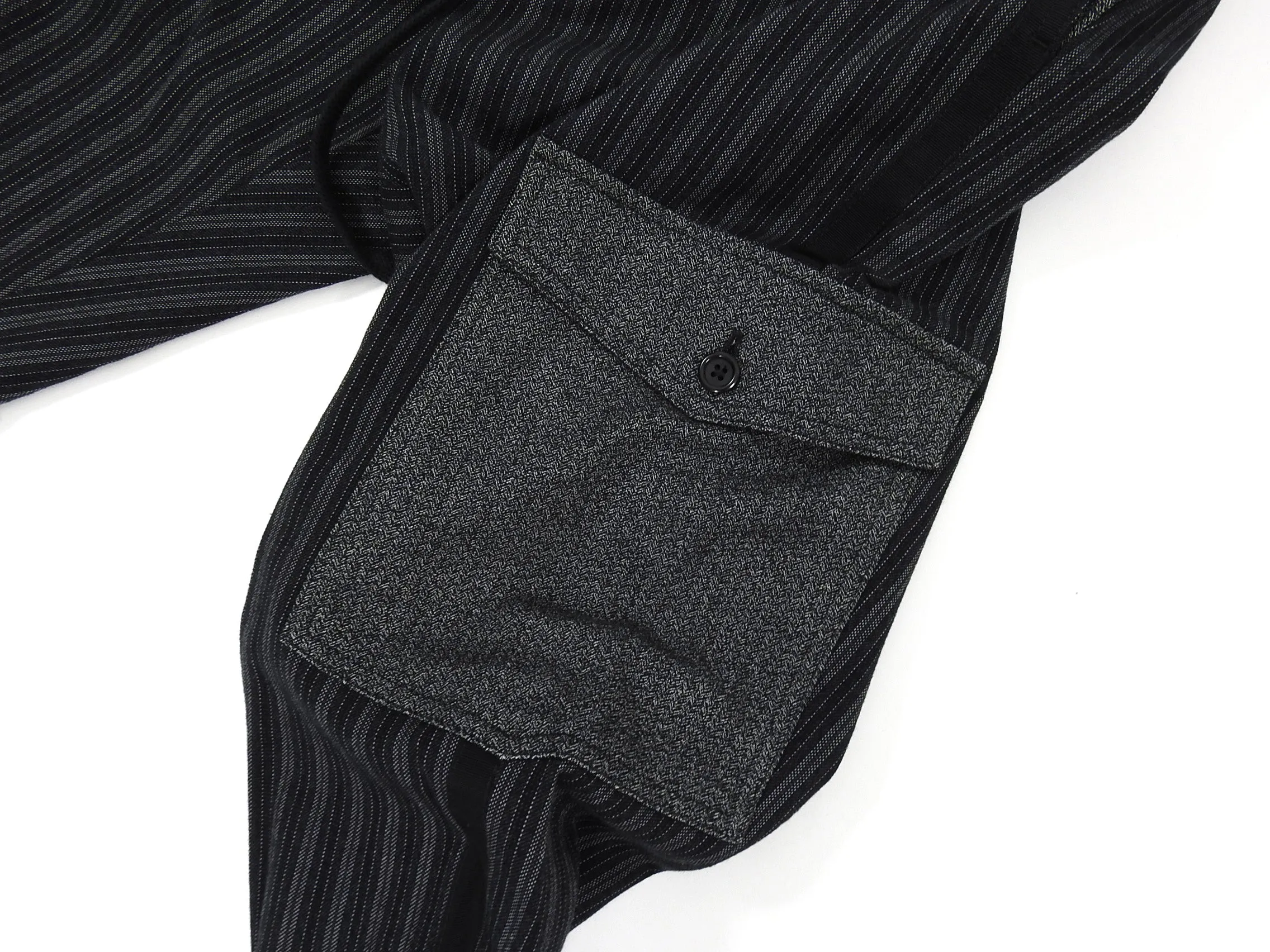 Dolce & Gabbana Black Striped Cargo Trousers - S