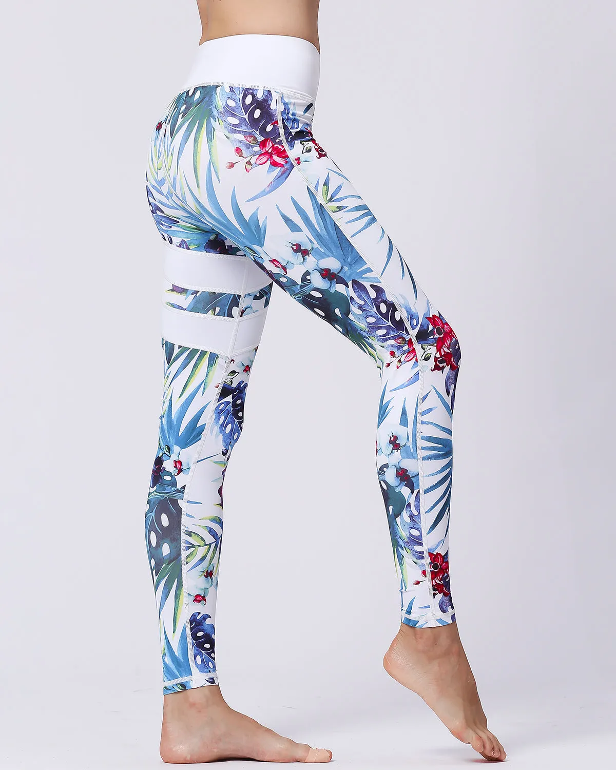 Dolce Flora Leggings - Cranberry Crush