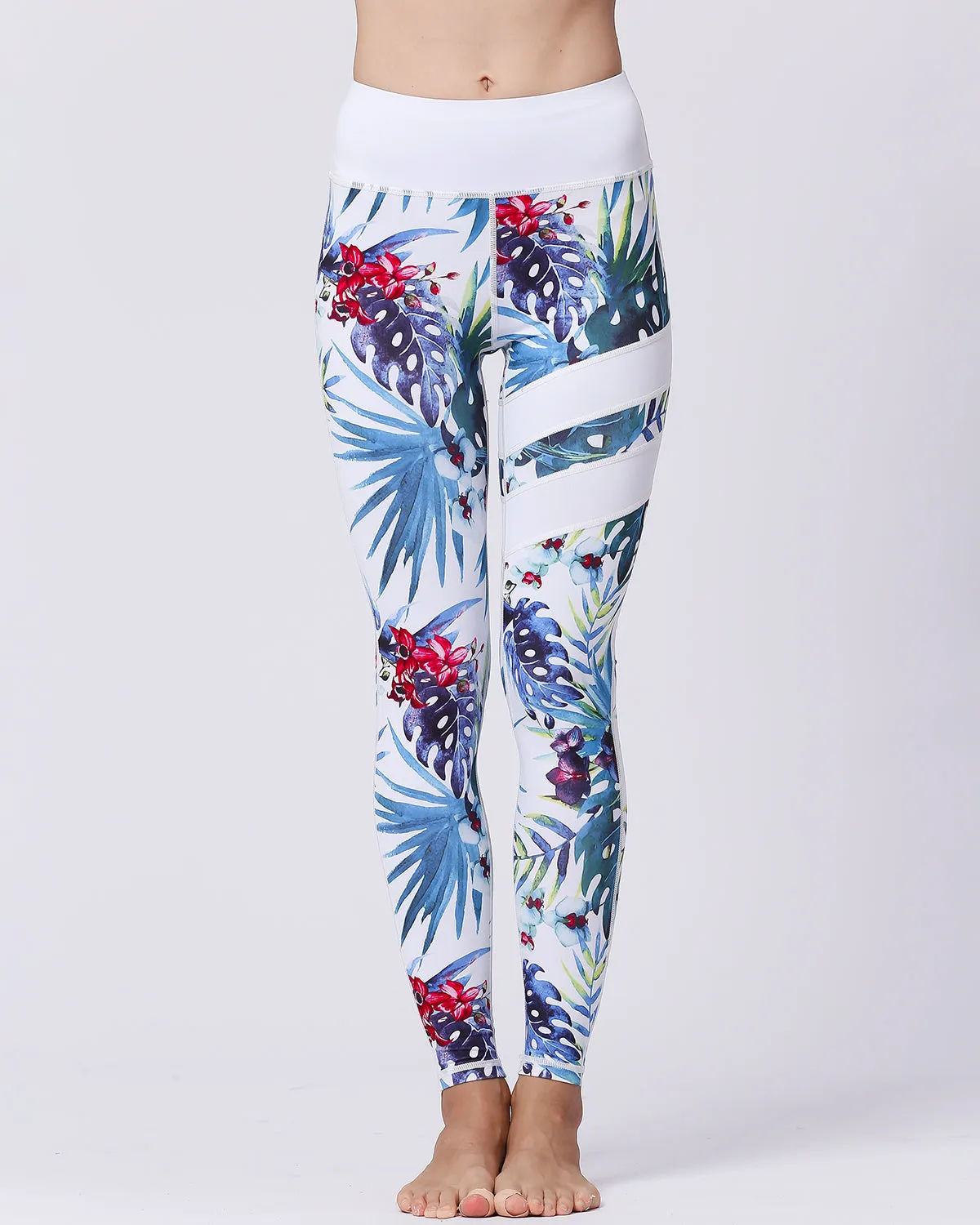 Dolce Flora Leggings - Cranberry Crush