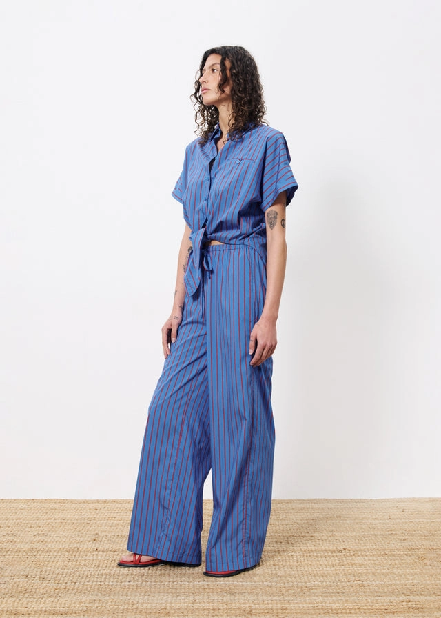Durable Interlock Stitch Torsion Support Structure CARMELLE SHIRT