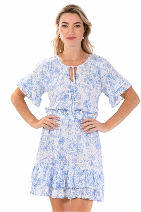 Fall Outfit Courtney Dress / Blue Fish