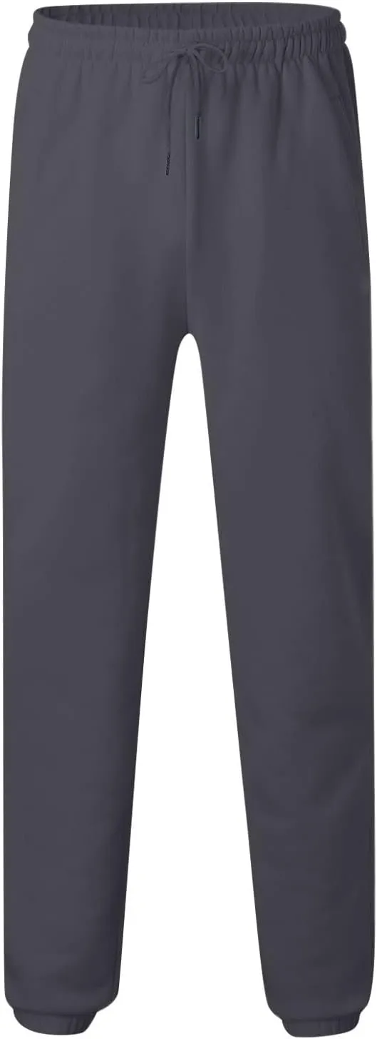 Drawstring Joggers for Men Baggy Comfy Cotton Jogger Pants Casual Stretch Lightweight Outdoor Workout Pants w/Pockets