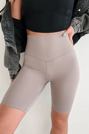 Be In Your Element High Rise Biker Shorts (Ash) Beach essential soccer uniform