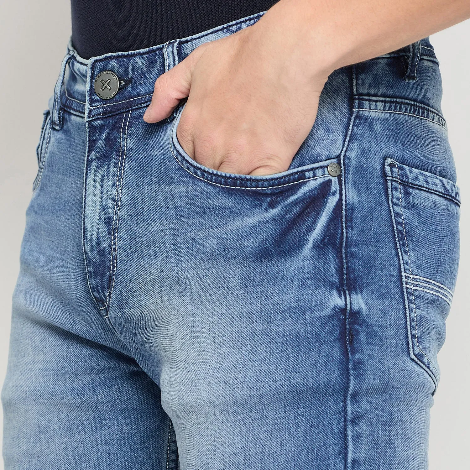 Duke Stardust Men Smart Fit Stretchable Jeans (SDD5536)
