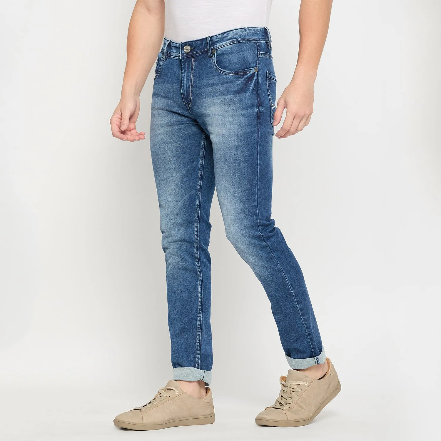 Duke Stardust Men Smart Fit Stretchable Jeans (SDD5536)