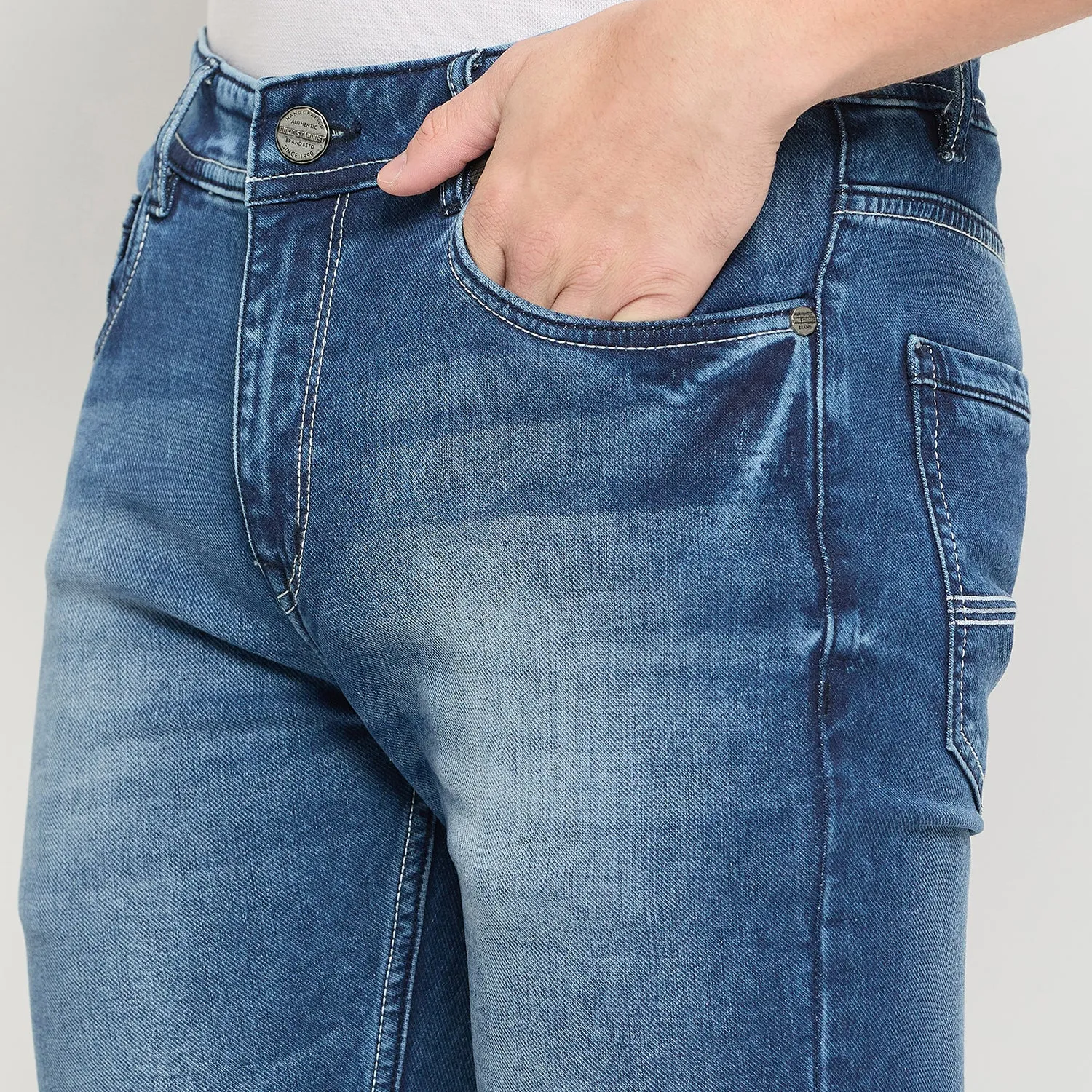 Duke Stardust Men Smart Fit Stretchable Jeans (SDD5536)