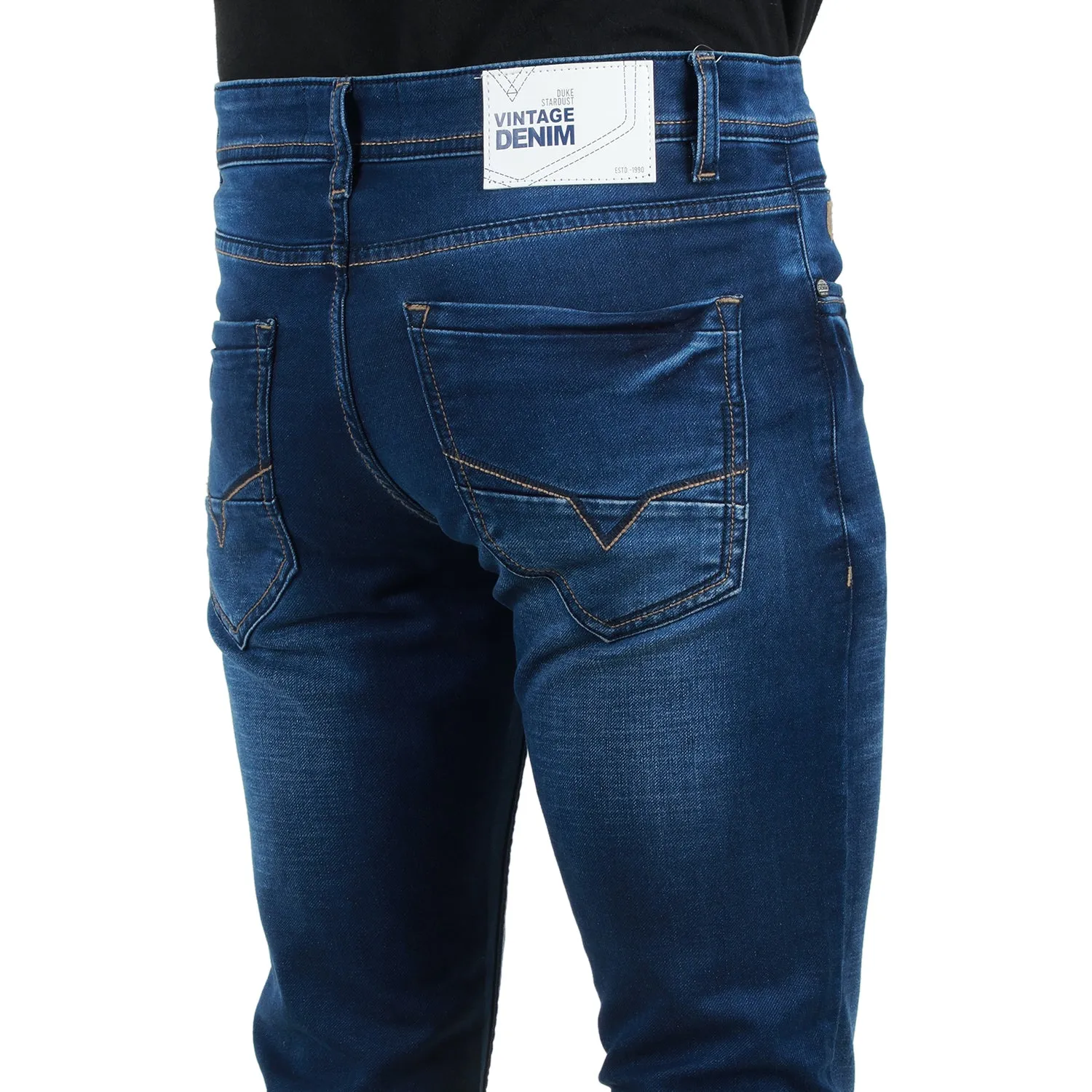 Duke Stardust Men Stretchable Slim Fit Jeans (SDD5427)