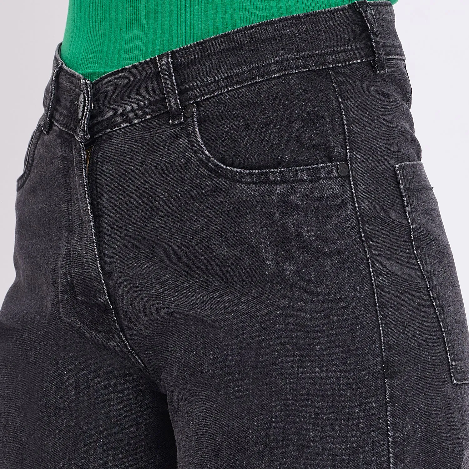 Duke Stardust Women Stretchable Wide Leg Jeans (SDD6752)