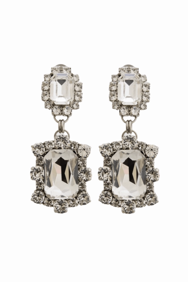 New York Dynasty Angelina Crystal Earrings