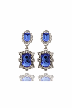 Dynasty Angelina Sapphire Earrings Modern Layering Multipurpose